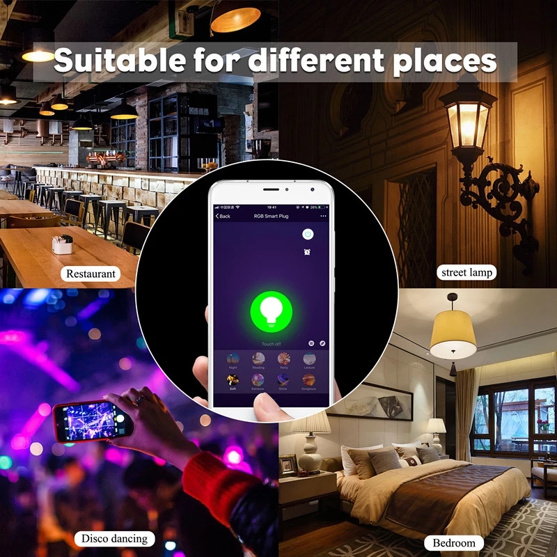 Tuya Wi-Fi RGB + CCT smart bulb — product information 10