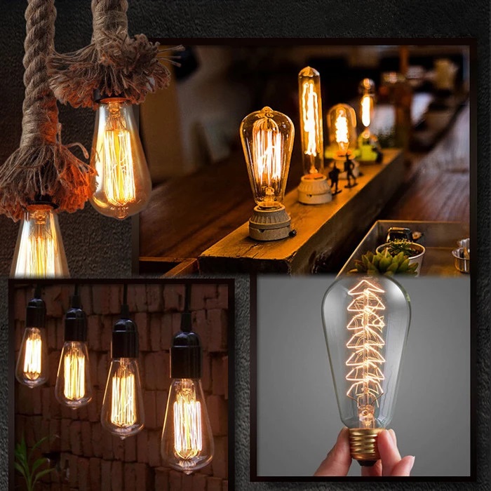 ST19 amber glass LED filament bulb — product information 4