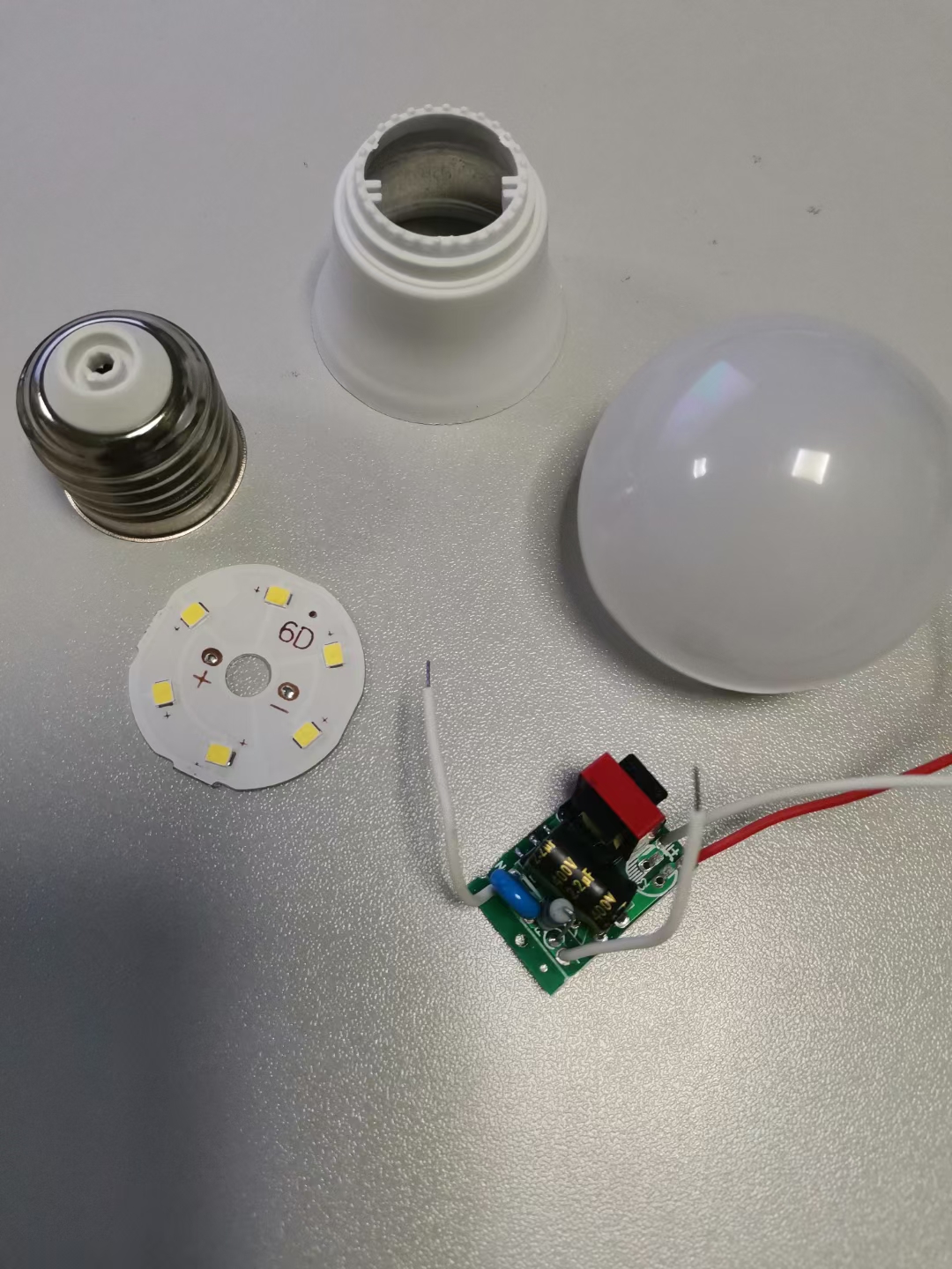 A60 SKD LED bulb components — product information 4