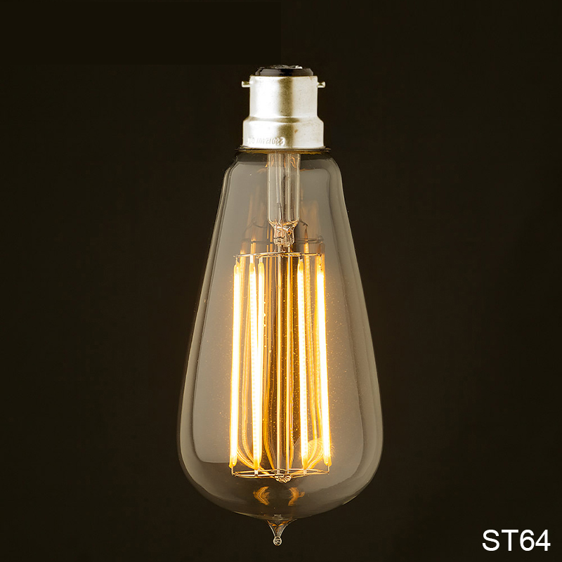ST19 amber glass LED filament bulb — product information 2