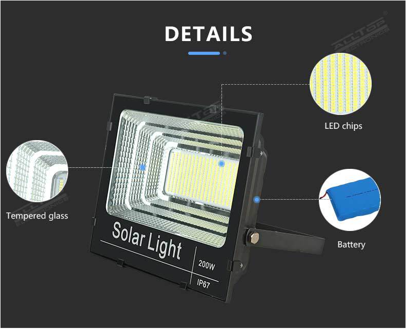 Solar LED floodlight series — product information 9