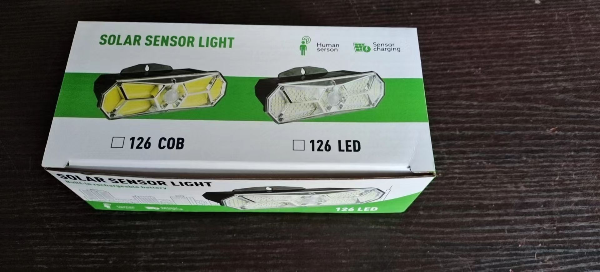 Solar PIR sensor wall light — product information 10