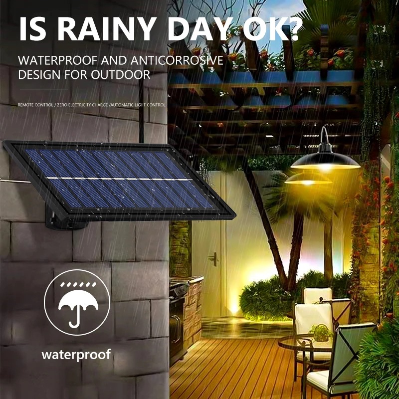 Solar ceiling light with remote control — product information 13