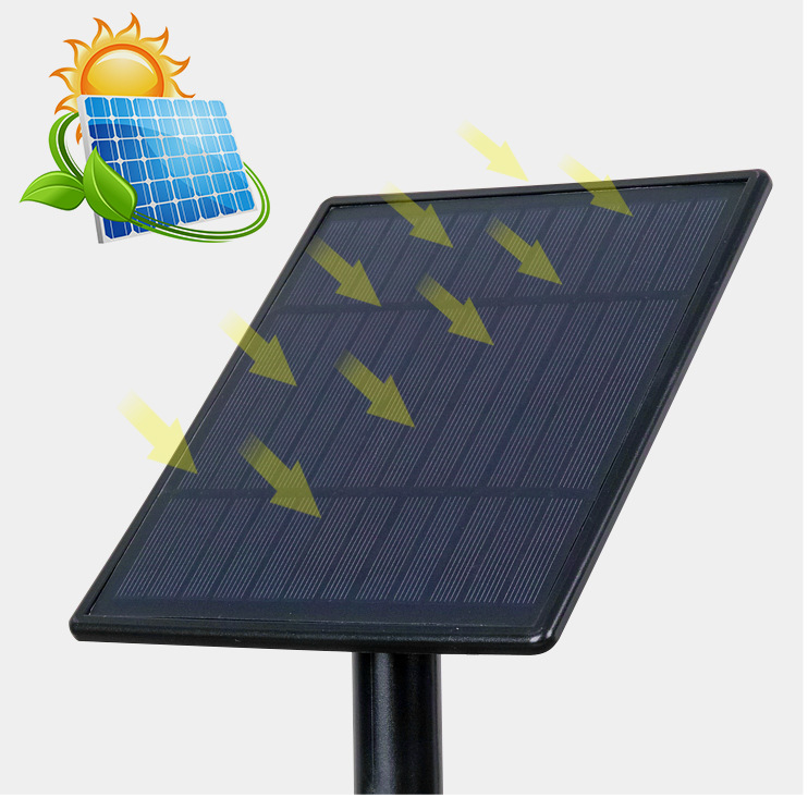 Solar ground spotlight