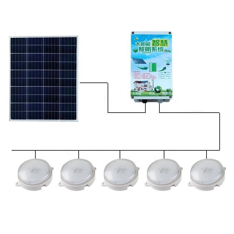 Solar corridor bulkhead light